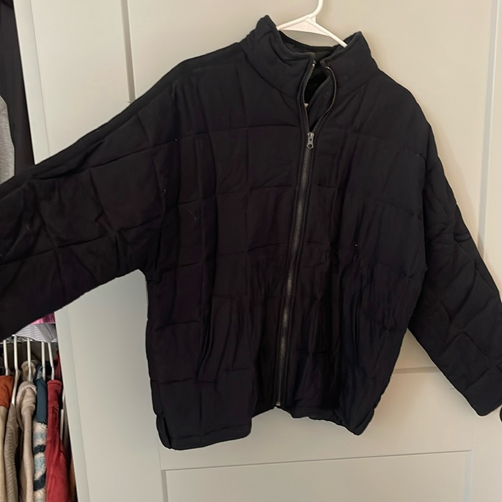 Cute Quilted Bomber Jacket!